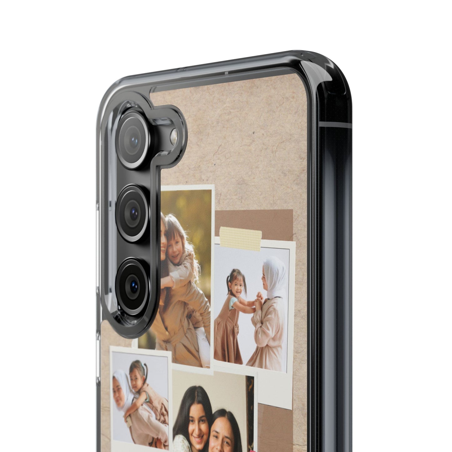 Personalized Clear Phone Case Custom Mothers Day Gift Photo Collage Case Unique Phone Accessory for Moms Memorable Gift Idea