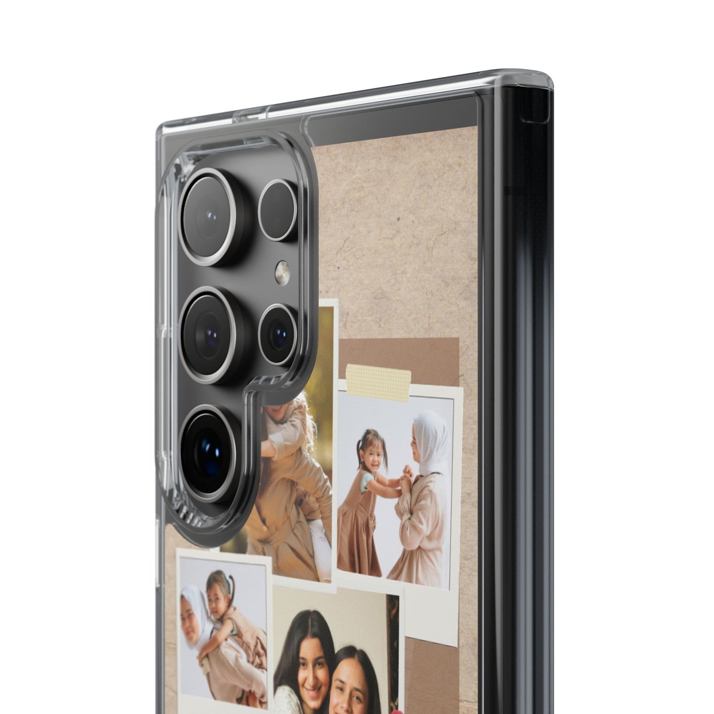 Personalized Clear Phone Case Custom Mothers Day Gift Photo Collage Case Unique Phone Accessory for Moms Memorable Gift Idea