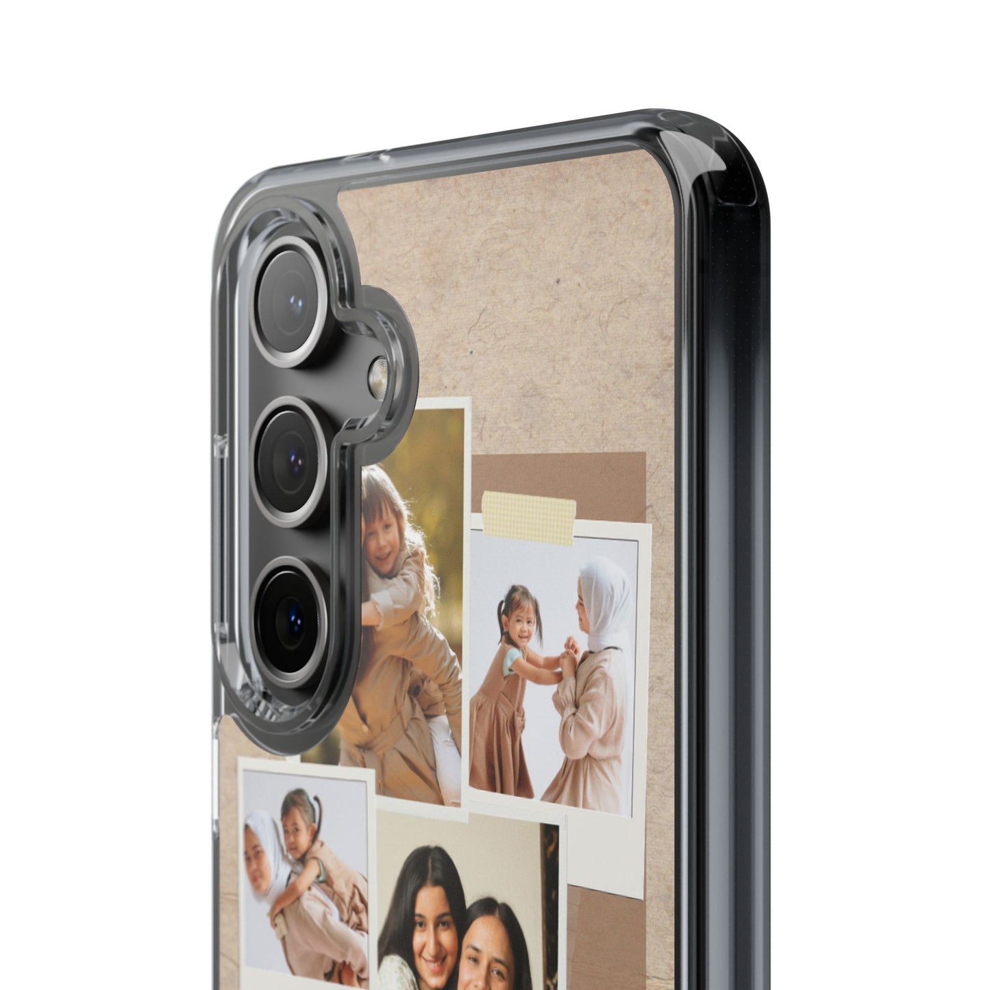 Personalized Clear Phone Case Custom Mothers Day Gift Photo Collage Case Unique Phone Accessory for Moms Memorable Gift Idea